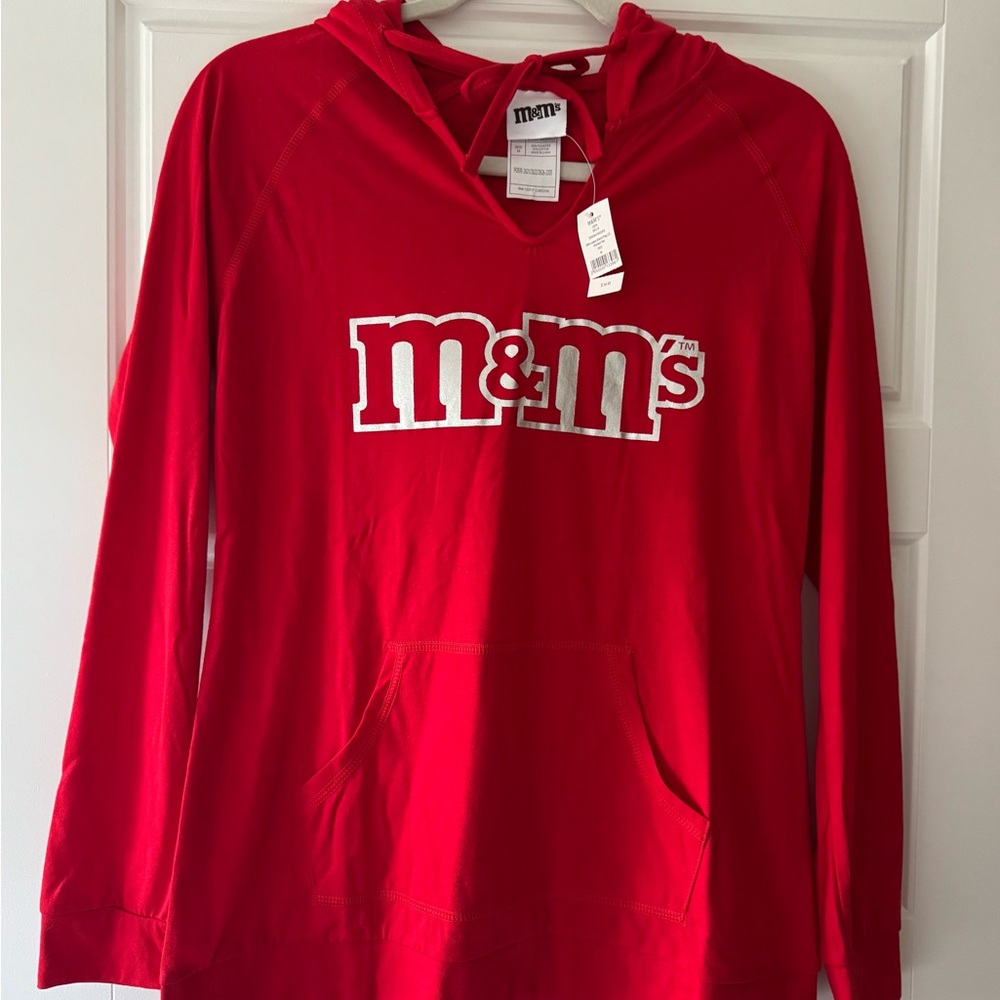 NWT M&M'S Red Long Sleeve Shirt